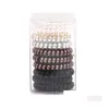 Nuovo design color caramella cavo telefonico fascia per capelli per donne ragazze elastici per capelli elastici cravatte accessori per gioielli consegna di goccia Dhsxc