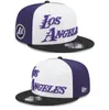 Los Angeles''Lakers''Ball Caps 2023-24 unisexe mode coton casquette de baseball chapeau snapback hommes femmes chapeau de soleil broderie printemps casquette d'été en gros A8