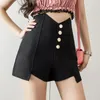 Shorts femininos meninas moda casual kawaii sexy preto cintura alta booty para roupas femininas mulher ol verão outerwear senhoras calças