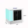 FreeShipping Portable Accueil Climatiseur Été Multifonctionnel Mini Climatiseur Ventilateur Humidificateur Bureau Refroidisseur D'air 7 Couleurs Pqbba