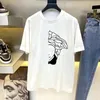 2023 高品質 Tシャツ綿半袖ファッション男性と女性のショート Tシャツカップルモデルと綿プリントショート #XS-5XL