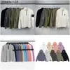 Yeni 24SS Tasarımcı Erkek Hoodie Yarım Zip Full Fermuar Topstoney Taş Marka Sweatshirt Pusula İşlemeli Kol Bandı Pamuk Külkü Erkek Kaputu Kazak Ceket Ceket