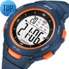 3atm Waterproof Digital Watch for Sport People nastolatki studenci 40 mm wybieranie ABS z lekkim dniem/datą funkcja bezpłatna próbka