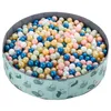 Baby Rail barn Ocean Ball Pool Pit Dry Folding staket Tält Toy Baby inomhus leksaker Boll Playpen för pojkar flickor barn födelsedagspresent 230412