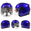 Motorradhelme Helm Männer Frauen Elektrofahrrad Dual Lens Visiere Scooter Cascos Motorrad Moto Bike