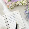 1pc a7 flor criativo espiral bobina cadernos para estudantes escritório tomar notas diário suprimentos presente