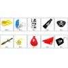 Party Favor 48pcs Kids Pirate Set Toys Masquerade Decoration Props Telescope Tattoo Stickers For Birthday Supplies