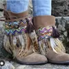 Tornozeleiras Boho Original Sapato Pena Fivela Acessórios DIY Combinação Decoração para Bota Encantos Pulseiras Mulheres Presentes Q231113