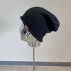 berretto di design di lusso cappello a cuffia corrente cappello caldo Classico per uomo e donna Protezione per le orecchie traspirante Colore misto Tendenza Cappello pullover casual Cashmere invernale