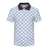 2024 Yeni Erkek Gömlek Klasik Mektup Baskı Yakel Polos Gömlek Tasarımcıları Lüks T Shirt