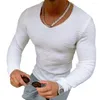 Maglioni da uomo Maglione invernale lavorato a maglia in pile Slim Fit manica lunga Top Pullover Solido Nero Bianco Abbigliamento