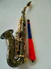 Marque YANAGIS S-991 Saxophone soprano incurvé de marque BbTune, instrument de musique nickelé, clé dorée de haute qualité avec embout gratuit