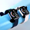 Nyprodukter Student Electronic Watch M9 IP65 Billig silikonbelysning Sport barn LED -klocka för barn digitala klockor