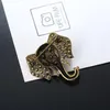 Brooches Pins Deal Fashion Vintage Elephant Rhinestone Brooch Jewelry Broche Cute Animal For Women Roya22