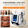 EMS Vibration Roller Slimming MachineTeslaEMSスリムマシンマッスル刺激装置赤外線ローラーマシンプロフェッショナル