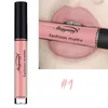 Lip Gloss 1Pcs Long Lasting Matte Glaze Pigment Dark Red Black Waterproof Non-stick Cup Sexy Women Makeup