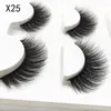 Faux cils 18 sortes 3D Faux vison cheveux doux naturel long moelleux vaporeux Extension de cils cils maquillage pleine bande Cilios