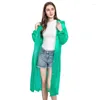 Regenjassen Regenponcho met capuchon Waterdicht windjack Dames Regenjas Heren Zwarte kledinghoezen EVA-jas Jassen Regenkleding