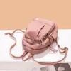 lu Backpack Waterproof Nylon Students Outdoor Bags Teenager Shoolbag Korean Trend With Backpacks 3 Colors