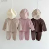 Kleidung Sets Herbst Winter Baby Mädchen Kleidung Set 2Pcs Stricken Pullover + Hosen Für Baby Mädchen Neugeborenen Baby Kleidung geschenk