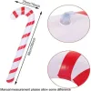 New Inflatable Christmas Canes Classic Lightweight Hanging Decoration Lollipop Balloon Xmas Party Balloons Ornaments Adornment Gift 88cm/35inch FY5855 1113