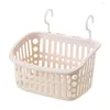 Storage Baskets Plastic Hanging Shower Basket With Hook For Bathroom Bedroom Kitchen Debris Holder Shelf