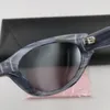 Zonnebril 2023 Trendy Mode Vrouwen Handgemaakte Elegante Cat Eye Brillen Voor Vrouwelijke Vintage Designer Gepolariseerde UV400 Bril