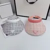 Moda Donna Cappello a tesa larga Cotone Colore misto Viaggio estivo Ciclismo all'aperto Copertura per il viso Parasole Cappellino parasole unisex senza testa