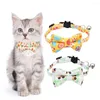 Dog Collars Great Cat Collar Flexible Pet Adjustable Buckle Easter Egg Print Lovely Neck Circle Decorative