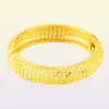 Anniyo 4 pezzi Bracciale di colori oro etiopi per donne Dubai Bracciale per matrimoni Bracciale Africano Arabo Gioielli Medio Oriente 086006 L18049903