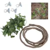 Dekorativa blommor Reptisoil Reptil Climbing Tree Crawl Snake Vines Vine Jungle