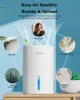 Air Purifiers Acare Dehumidifier Moisture Absorbers Air Dryer with 900ml Water Tank Quiet Air Dehumidifier for Home Basement Bathroom Wardrobe 231113