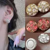 Novo charme incrustado zirconia cúbica forte beliche de clipe de orelha de ímã forte para brincos de piercing para mulheres emagrecem jóias de terapia magnética