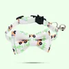 Dog Collars Great Cat Collar Flexible Pet Adjustable Buckle Easter Egg Print Lovely Neck Circle Decorative