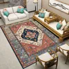 Carpets Persian Retro Living Room Large Area Carpet Bedroom Bedside Carpets Home Study Balcony Rug Kitchen Stain-resistant Non-slip Rugs W0413
