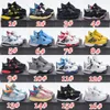 4S Kids Shoes 4 Basketball Shoe Black Cat Toddler Sneakers TD TD Cool Gray University Blue Bred Boys Girls Borking Enfants Athletic Outdoor With Box