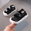 Сандалии 6m 3 T Born Mable Shoes Baby Boy Girl First Walkers Casual Beach Sport Speat Soft Sole детей младенец Bebe Summer 230412