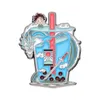 Broches Pin voor Vrouwen Mannen Grappige Badge en Pins voor Kleding Doeken Tassen Decor Leuke Bubble Tea Cup Anime Emaille Metalen Sieraden Cadeau voor Vrienden Groothandel
