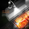 Barbecue Grill Light Magnetic Outils de barbecue réglables à 360 degrés Accessoires d'éclairage extérieur résistant aux intempéries