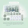 Bouteilles de rangement Accessoires Sous-bouteille Gel de douche peut être contenant du kit de maquillage de conteneur cosmétique