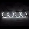 Lighting System Angel Eyes Double Color LED -lampor Strålkastare Ring Running Light DRL Turn Signal Lamp för Bimmer E36 E38 E39 E46 E53