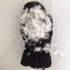 Rękawiczki palców dziecięcych w dół piórowi termiczne snowboard rękawice narciarskie mężczyźni kobiety zima ciepłe śnieg górski śnieżny rękawiczki śnieżne