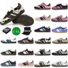 Mit Box Neue Stildesignerschuhe Spezial OG Schuh Wales Bonner Outdoor Outdoor Non-Slip-Außensohle Sambas Sneakers Sporttrainer Freizeitschuhe für Männer Frauen große Größe 36-45