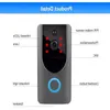 FreeShipping 720P Video Türklingel Kamera Intercom Batteriebetriebene Türklingel Funkgong IP Wifi Home Security Kamera Telefon Sensor Ftxlp