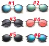 A114 Retro Brand Metal Solglasögon Classic Women 2023 Designer Eyewear Band Metal Frame Designers Sun Glasses Woman 66 Style S