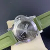 Factory Pam1056 Sapphire Mirror Swiss Automatic Movement Size 44mm Imported Cowhide Strap