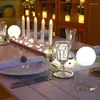 Lampes de table télécommande Rechargeable lune LED boule lampe intérieure décorative veilleuse sans fil rvb 16 couleurs cuisine décor à la maison