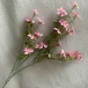 Dekorativa blommor 5 PCS Artificial Wildflower Branch Flera specifikationer Hängande växter Heminredning Takvägg bröllopsdekoration 2023