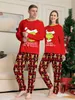 Familjsmatchande kläder 2024 Julpyjamas Set Xmas vuxna barn Mor och dotter Father Son Sleepwear Baby Look 231113