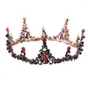 Pinces à cheveux Europe et amérique grande couronne baroque rétro robe rouge accessoires anniversaire vente en gros